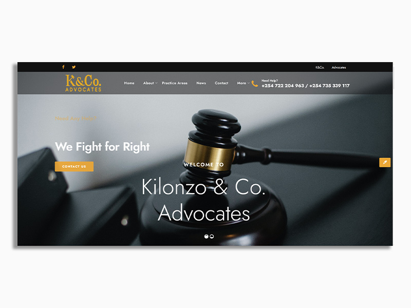 Expert web design and development services for Kenyan businesses